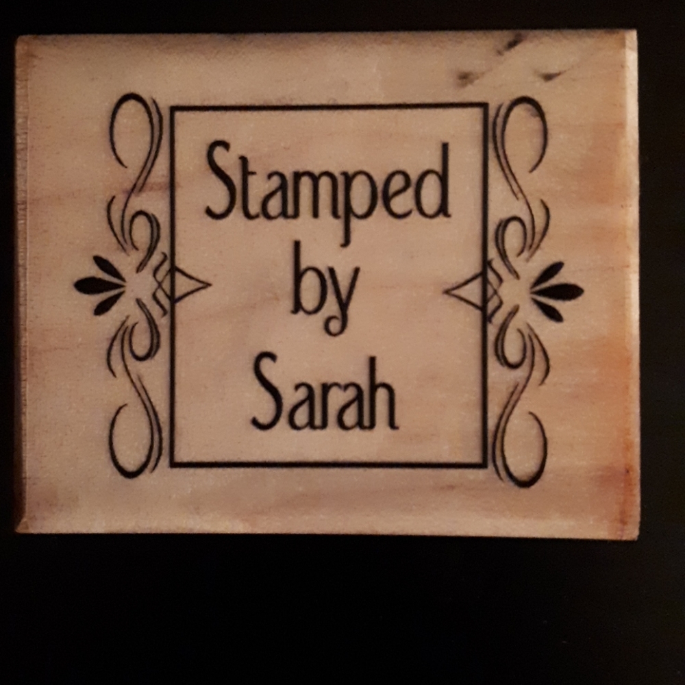 Custom Made, Rubber Stamp- Used But Perfectly Fine